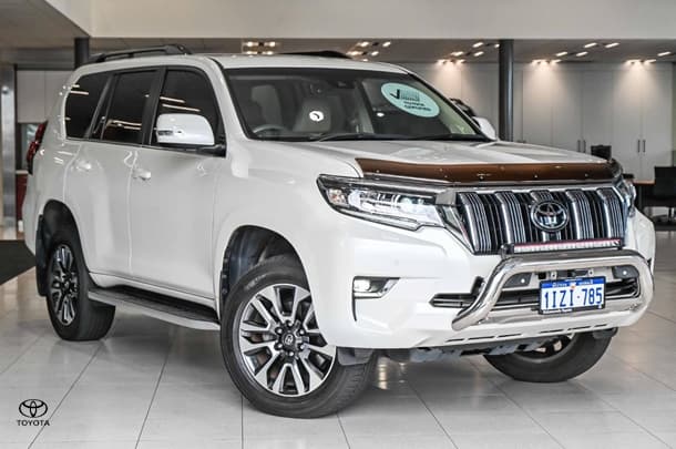 2022 Toyota Landcruiser Prado VX in White