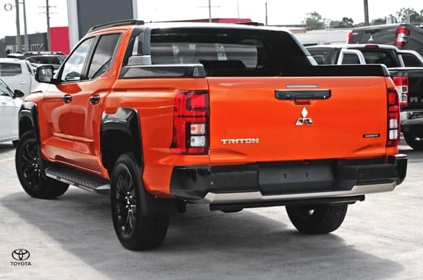 2025 Mitsubishi Triton GSR in Orange
