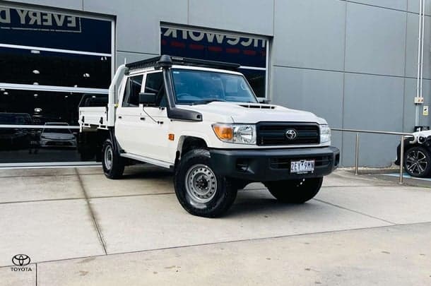 2023 Toyota Landcruiser Workmate in White