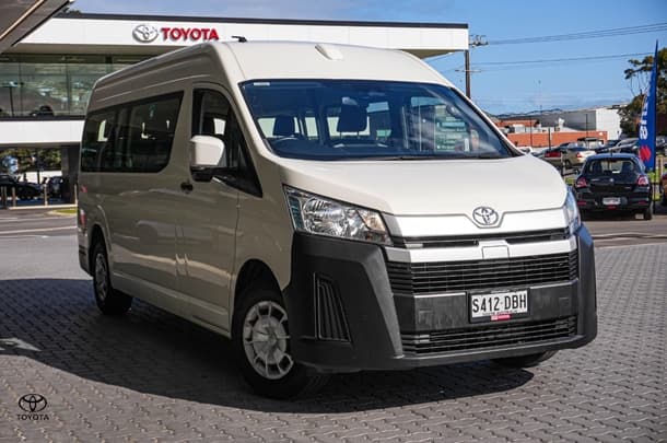 2024 Toyota Hiace Commuter in White