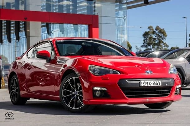 2013 Subaru BRZ Base in Red