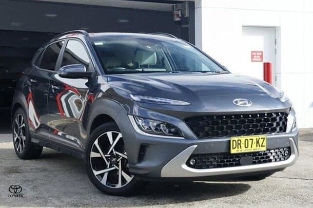 2022 Hyundai Kona Highlander in Grey