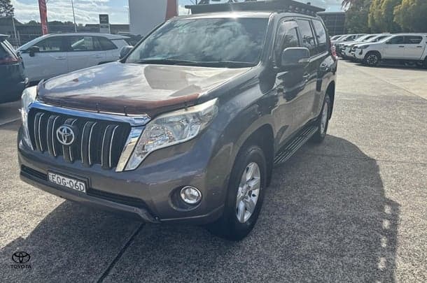 2015 Toyota Landcruiser Prado GXL in Silver