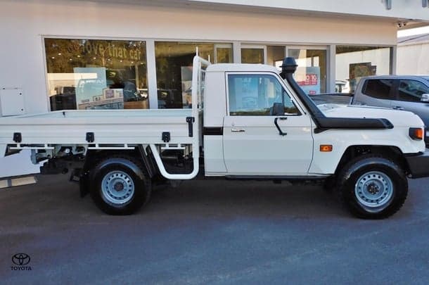 2024 Toyota Landcruiser WorkMate in White