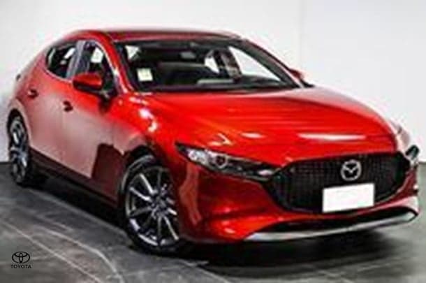 2025 Mazda 3 G20 Evolve in Red