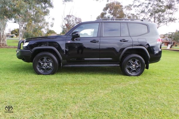 2023 Toyota Landcruiser GR Sport in Black