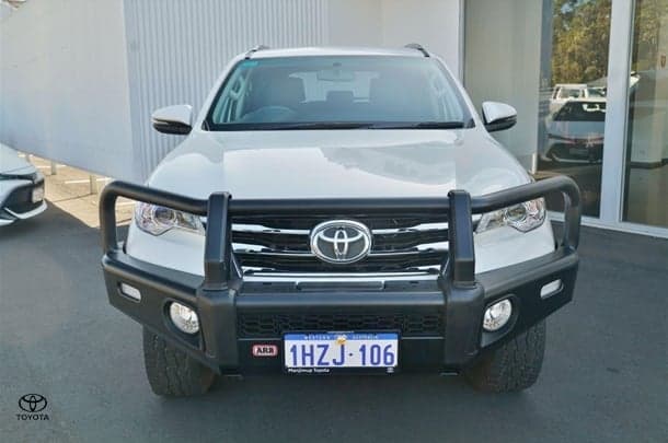 2019 Toyota Fortuner GXL in White