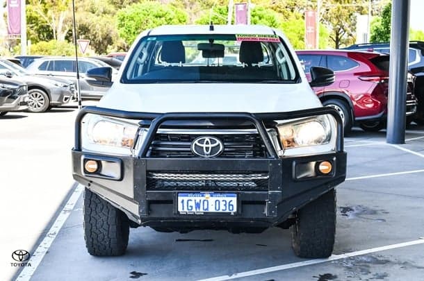 2019 Toyota Hilux SR in White