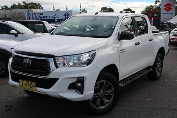 2019 Toyota Hilux SR Hi-Rider in White