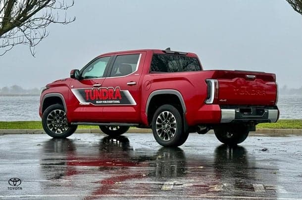 2024 Toyota Tundra Limited in Red