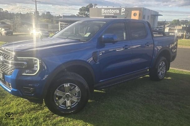 2025 Ford Ranger XLT in Black