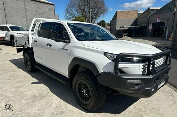 2026 Toyota Hilux SR 48V in White