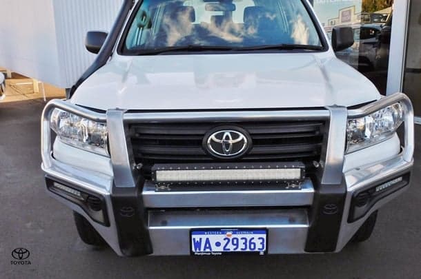 2017 Toyota Landcruiser GX in White