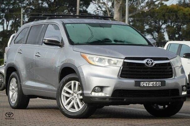2015 Toyota Kluger GX in Silver