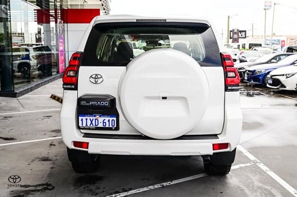 2021 Toyota Landcruiser Prado GX in White