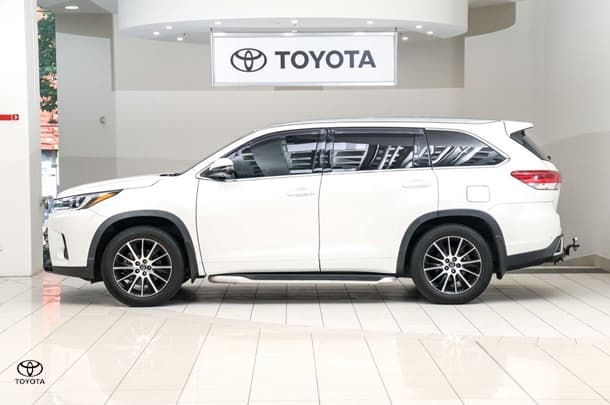 2019 Toyota Kluger Grande in White