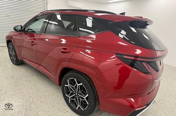 2022 Hyundai Tucson N Line in Red