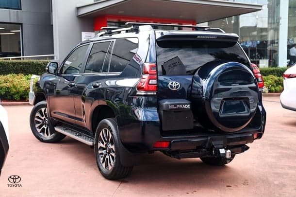 2021 Toyota Landcruiser Prado VX in Black