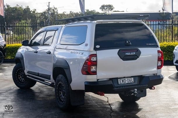 2022 Toyota Hilux Rugged X in White