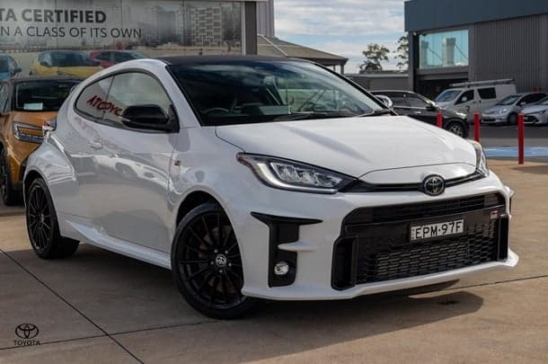 2021 Toyota Yaris GR in White