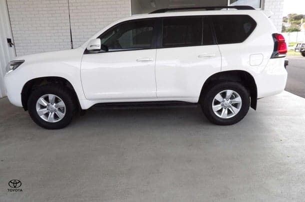 2022 Toyota Landcruiser Prado GXL in White