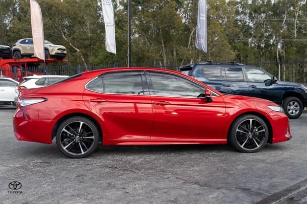 2019 Toyota Camry SX in Red