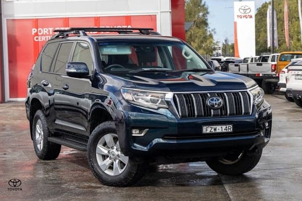 2021 Toyota Landcruiser Prado GXL in Black
