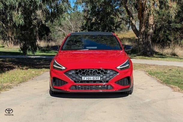 2021 Hyundai i30 N in Red