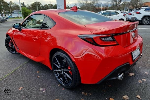 2025 Toyota GR86 GTS in Red