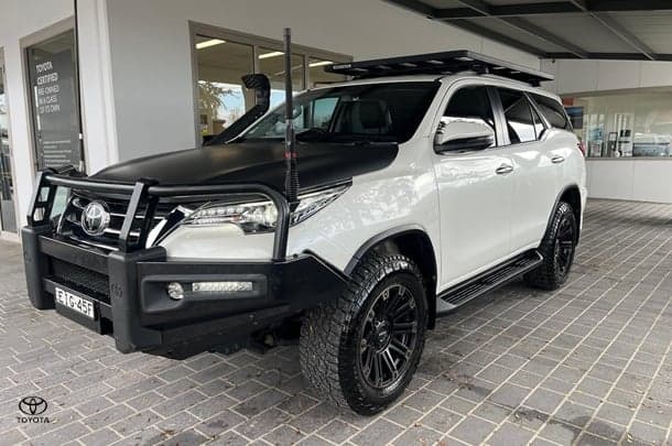 2019 Toyota Fortuner Crusade in White