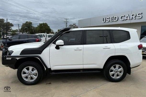 2023 Toyota Landcruiser GX in White