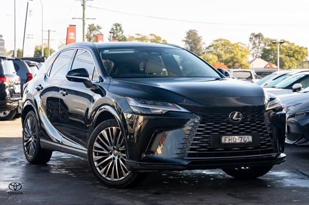 2024 Lexus RX RX350h Sports Luxury in Black