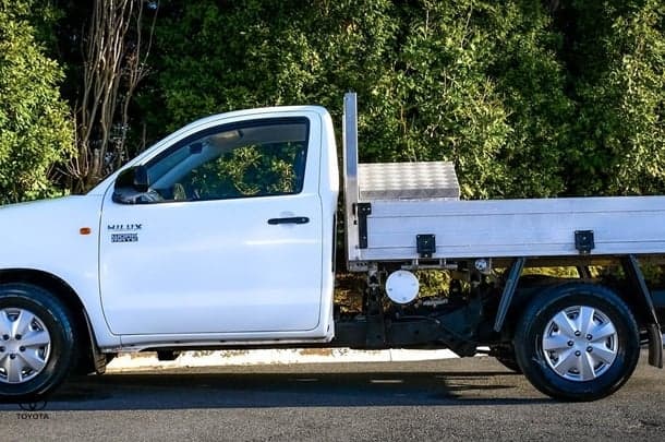 2012 Toyota Hilux Workmate in White