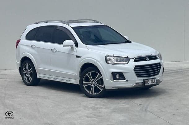2018 Holden Captiva LTZ in White