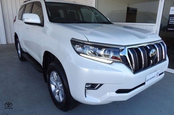 2023 Toyota Landcruiser Prado GXL in White