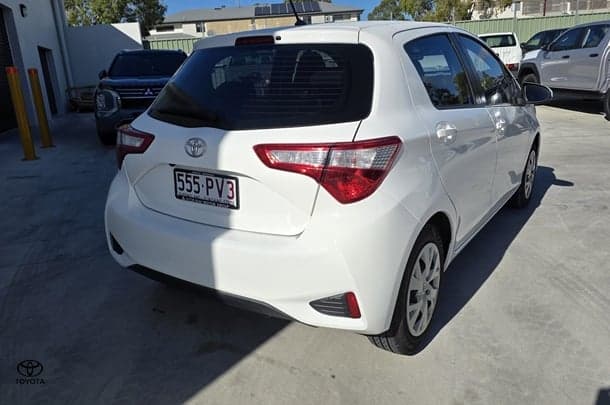 2019 Toyota Yaris Ascent in White