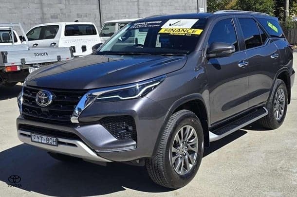 2021 Toyota Fortuner Crusade in Silver