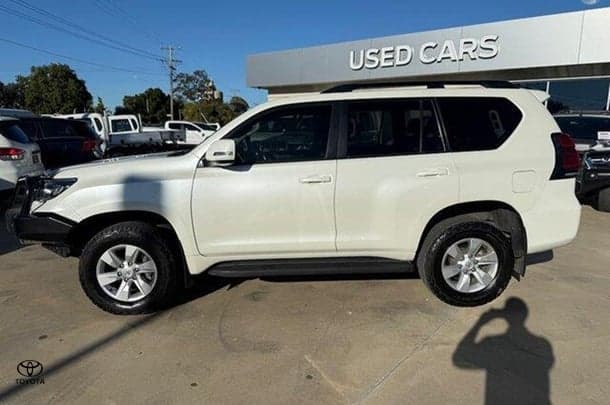 2021 Toyota Landcruiser Prado GXL in White