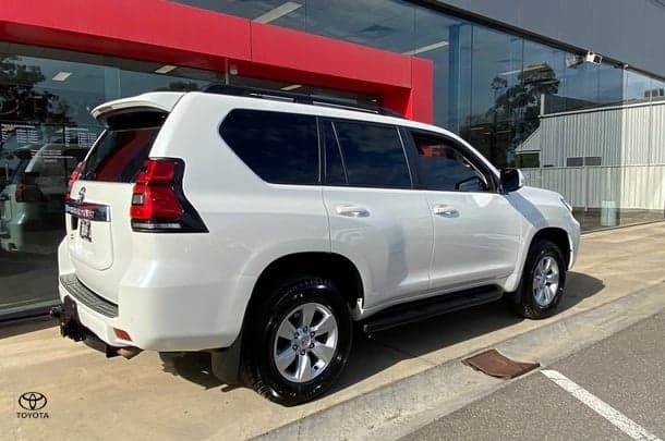 2020 Toyota Landcruiser Prado GXL in White