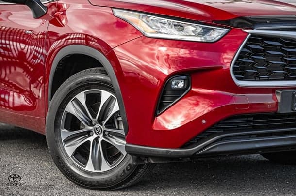 2024 Toyota Kluger GXL in Red