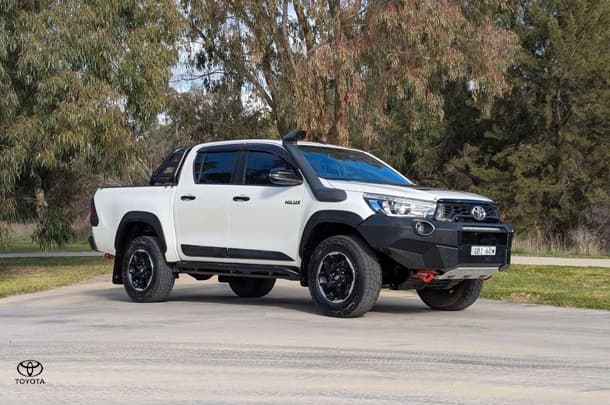 2018 Toyota Hilux Rugged X in White