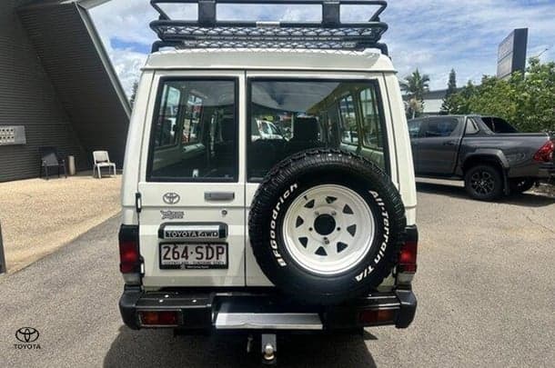 2011 Toyota Landcruiser Workmate Troopcarrier in White