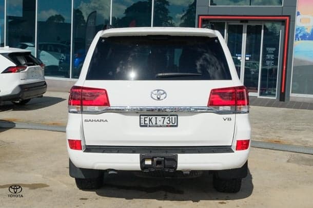 2020 Toyota Landcruiser Sahara in White