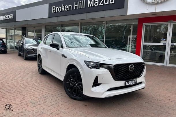 2025 Mazda CX-60 P50e GT in White