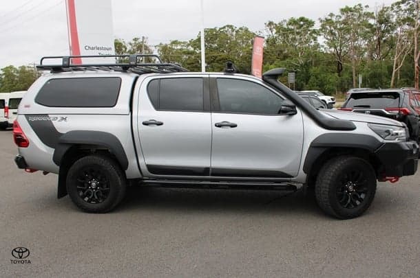 2021 Toyota Hilux Rugged X in Silver