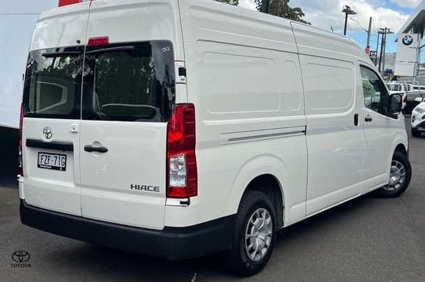 2025 Toyota Hiace SLWB in White