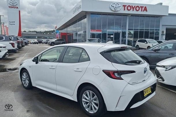 2025 Toyota Corolla Ascent Sport in White