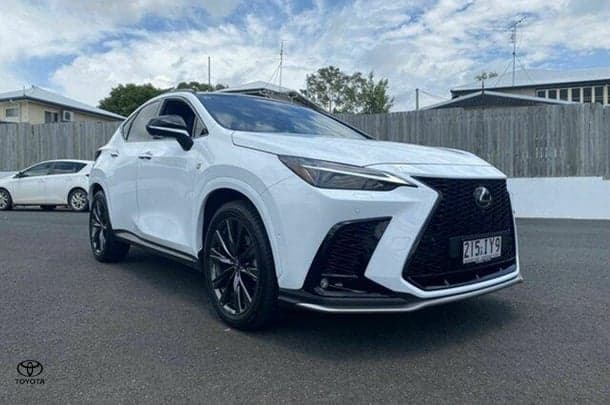 2023 Lexus NX NX350h F Sport in White