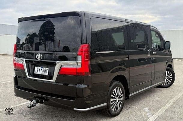 2022 Toyota Granvia VX in Black