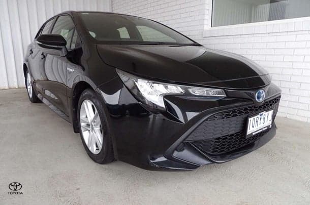 2018 Toyota Corolla Ascent Sport in Black